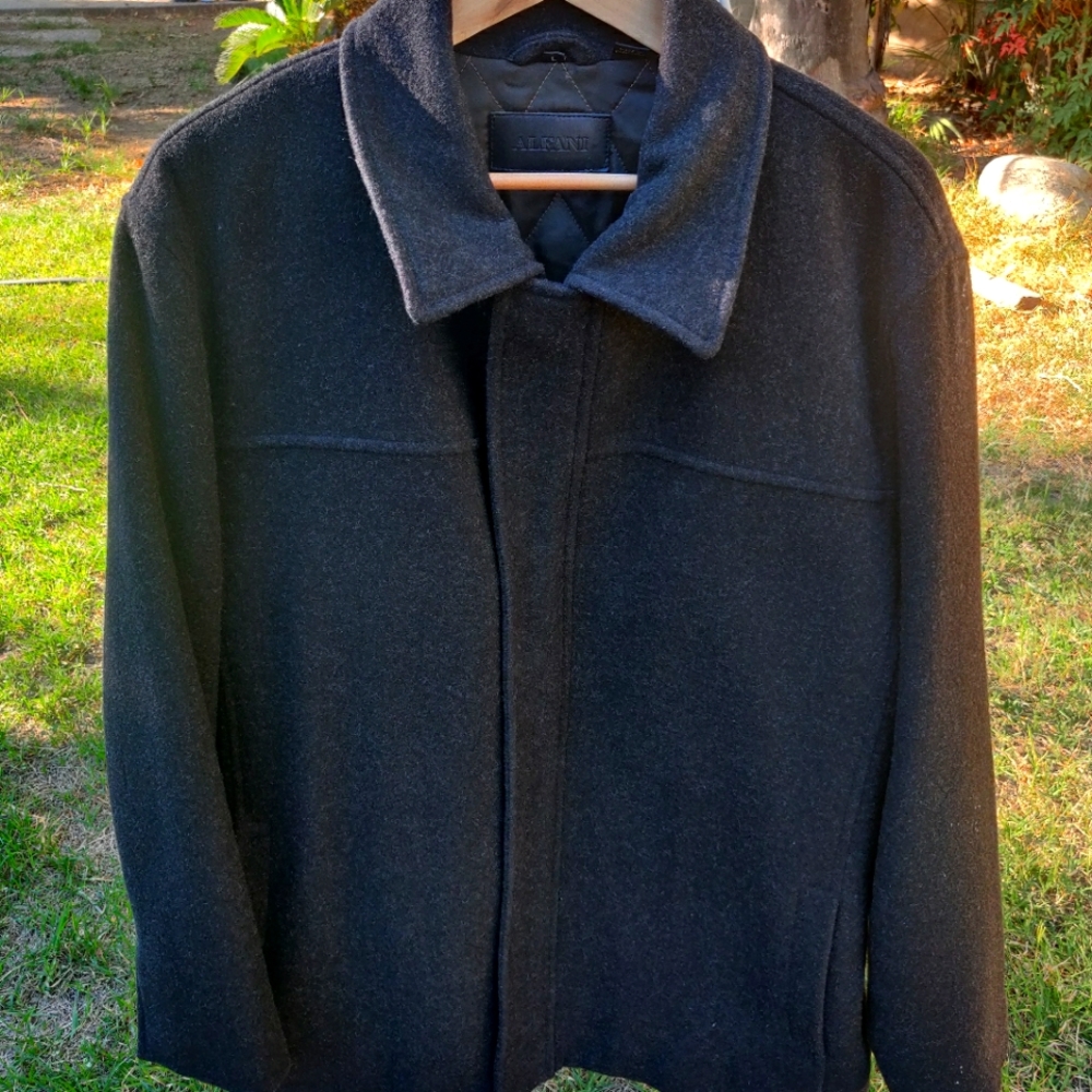 Alfani Jacket (Large-charcoal gray)